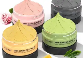 4 Pcs Clay Facial Mask Gift Set