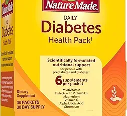 Nature Made Daily Diabetes Health Pack